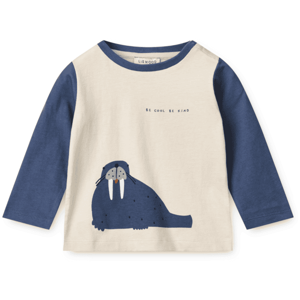 LIEWOOD Apia Placement Langarmshirt walrus/sandy 