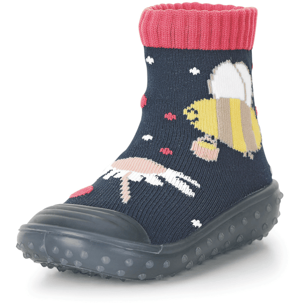 Sterntaler Adventure -chaussettes abeille marine 