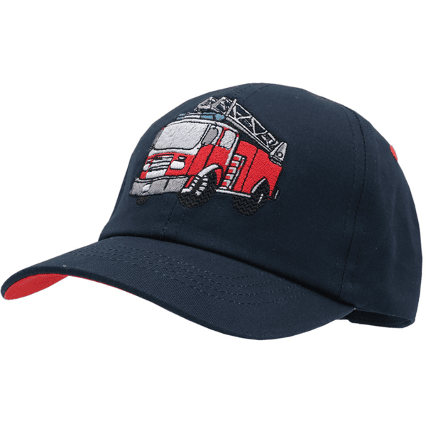 Maximo Cap Feuerwehr navy/rot 