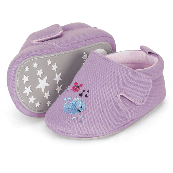 Sterntaler Chaussures à crampons bébé sirène violette 