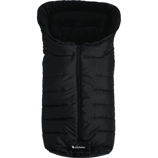 Altabebe Winterfußsack Active Kollektion für Kinderwagen Schwarz