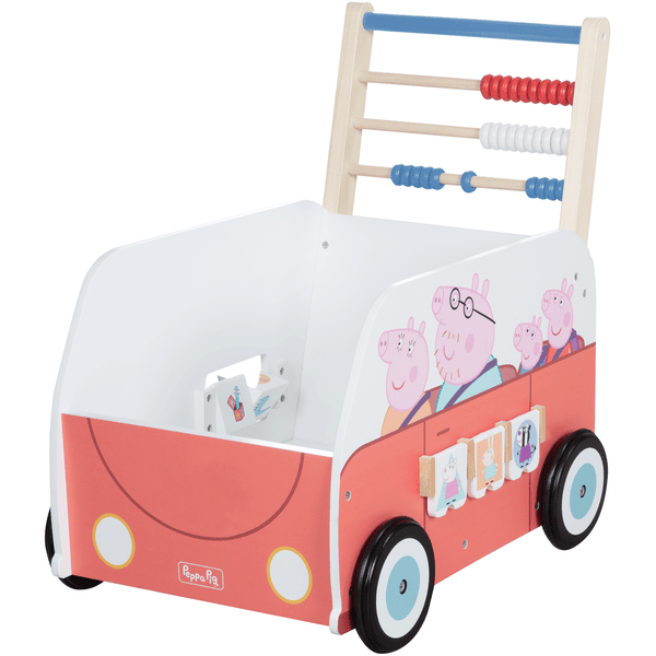 roba Bully push-along bus og Peppa Pig gåvogn