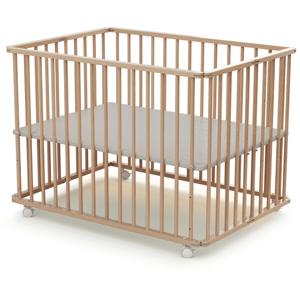 WEBABY Box pieghevole in faggio laccato 70 x100 cm 