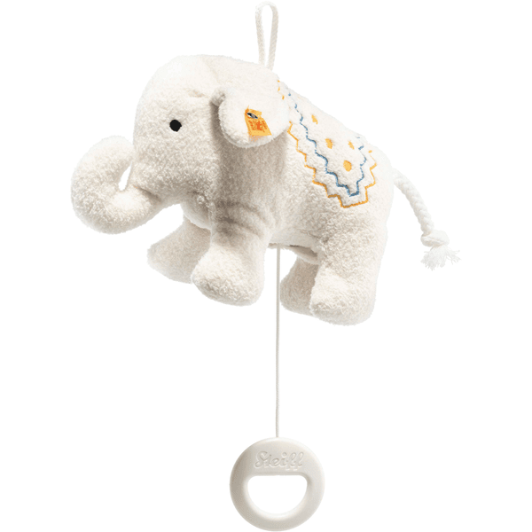 Steiff Soittorasia Elefaentle valkoinen, 15 cm