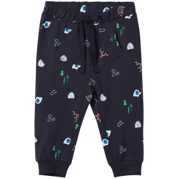 name it Boys Pantalón de algodón Besi zafiro oscuro 