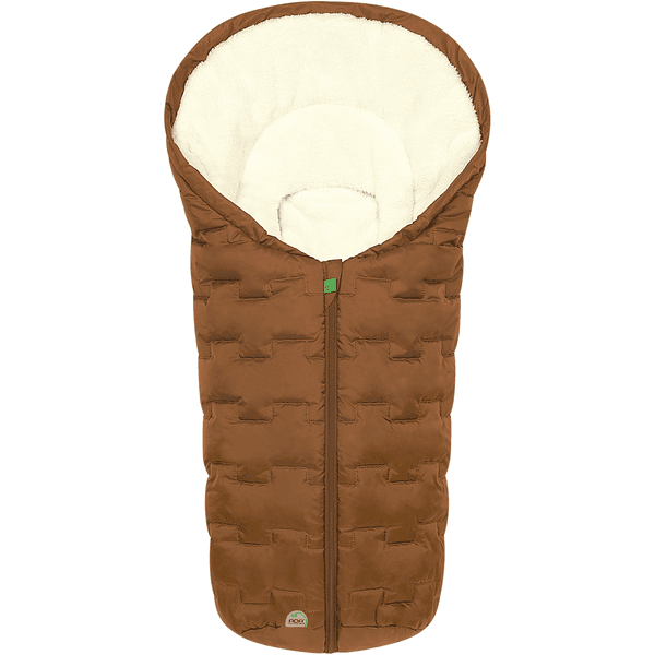 odenwälder Fußsäckchen für Kindersitze Oskar line creamy caramel