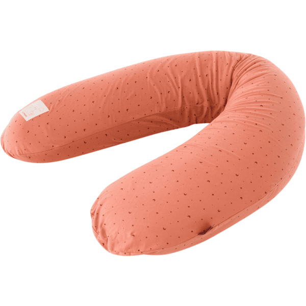 Träumeland Housse pour coussin d'allaitement Moon rost 190 cm