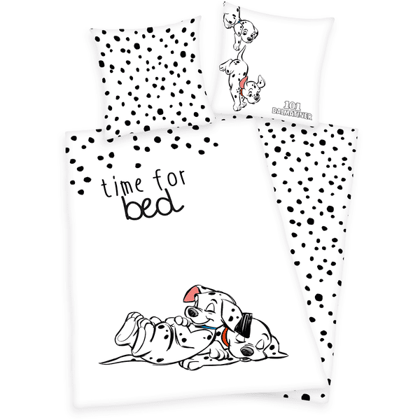 HERDING Flannel Bedding Disney's 101 Dalmatische Honden 135 x 200cm
