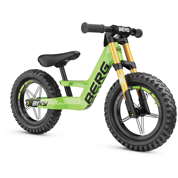 BERG Bicicleta sin pedales Biky Cross Green 