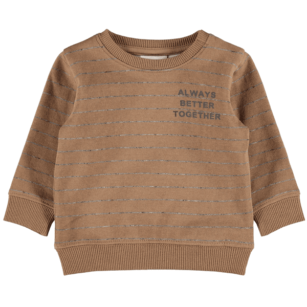 name it Sweat-shirt Nbmsoeren Toasted Coconut