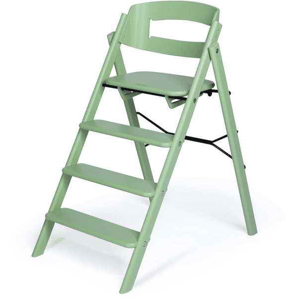 KAOS  skládací jídelní židlička buk light green 
