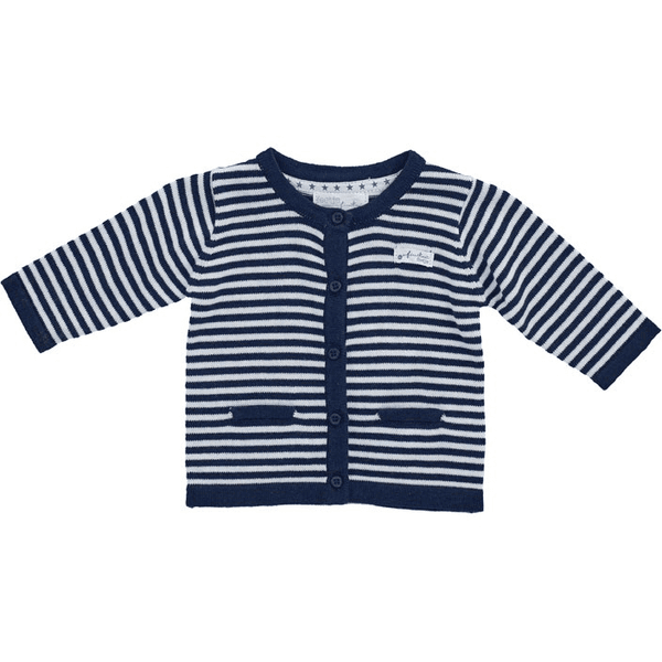 Feetje Strickjacke Ringel marine