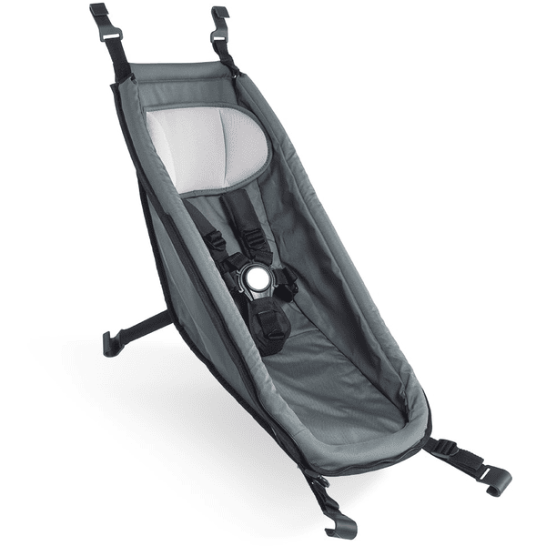 CROOZER Siège bébé pour remorque de vélo enfant Kid Graphite blue 