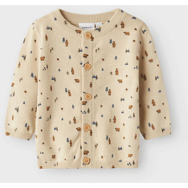 name it Summer Cardigan Nbmonemo Sand 