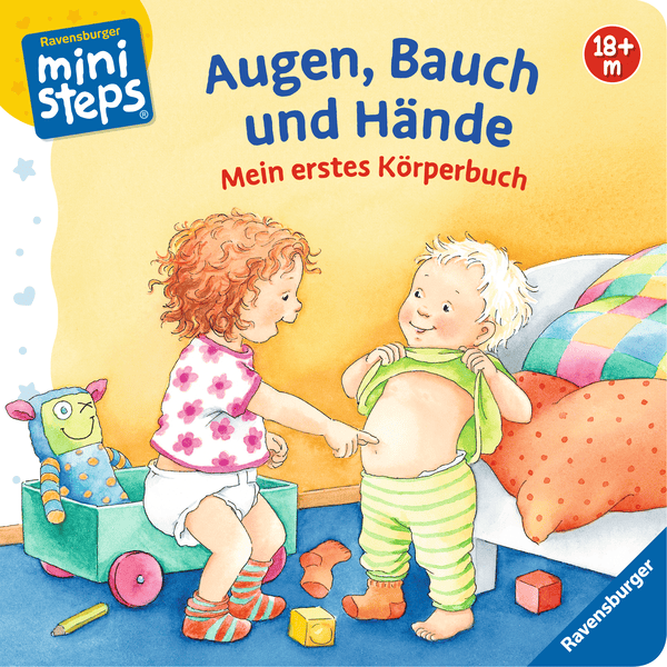 Ravensburger ministeps® Mein erstes Körperbuch - Augen, Bauch und Hände