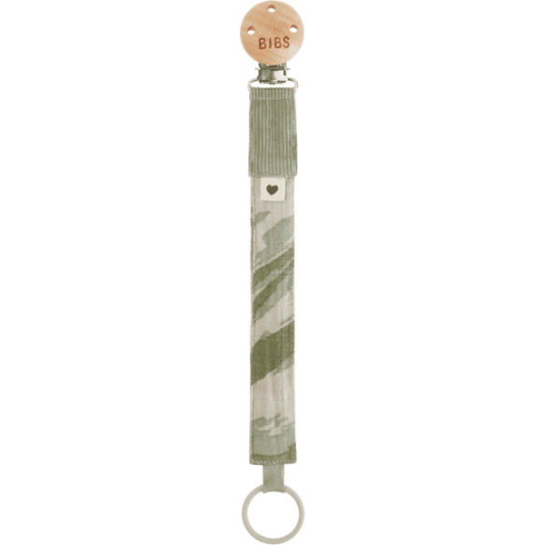 BIBS® Dummy ketting Camo Green 