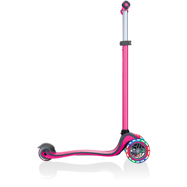 Globber Deluxe Patinete Infantil con Luces Rosa