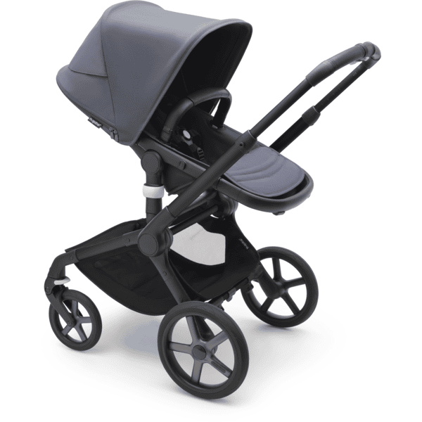 bugaboo carro de bebé combinado Fox 3 Complete Black/Grey Melange 