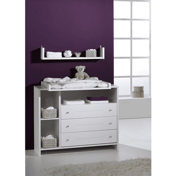 Eco stripe store changing table