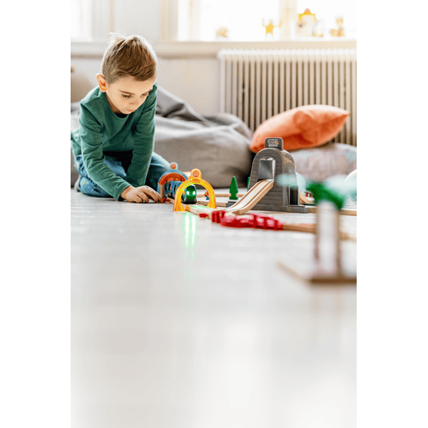 SOLDES 2024 : BRIO Smart Tech Tunnel Set piste de jouet électrique  Plastique, Bois, Train pas cher