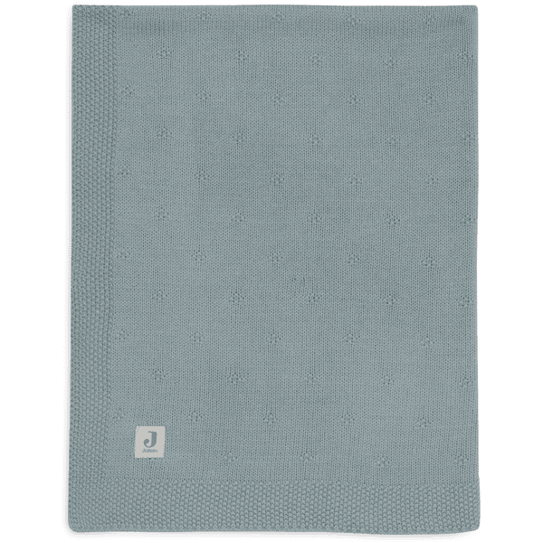 jollein Decke Cosy Knit Sea Green 75 x 100cm