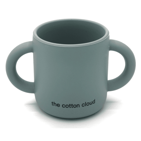the cotton cloud Trinklernbecher aus Silikon Jade