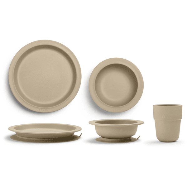 Elodie Servies 3-delig, pure khaki