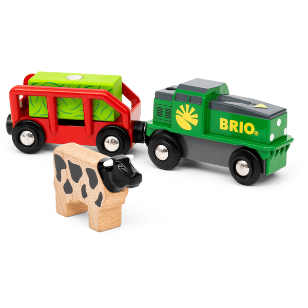BRIO® Figurine train de ferme à pile bois 36018