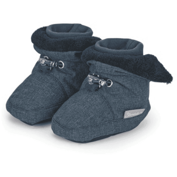 Sterntaler Babyschuh blau melange