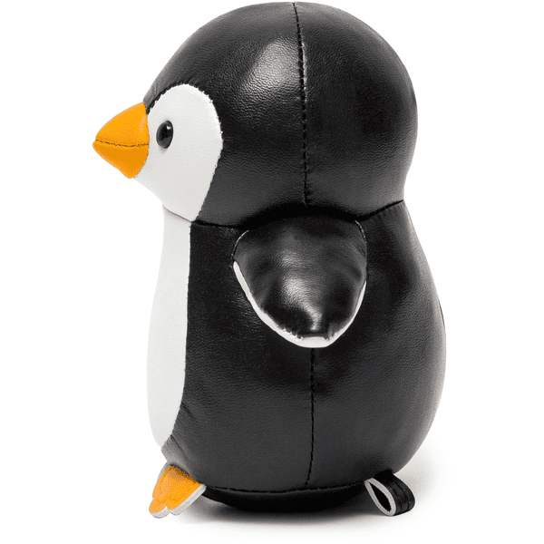 Porte-clé Je porte bonheur - Pingouin à Roulettes