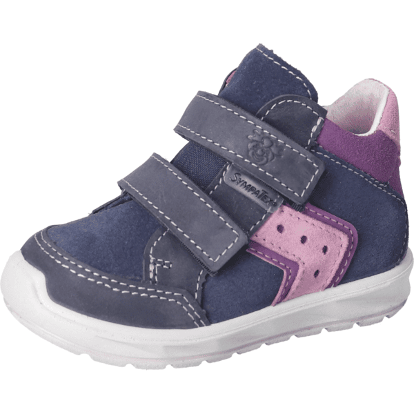 Pepino Chaussures basses enfant scratch Kimo nautic/purple, largeur moyenne