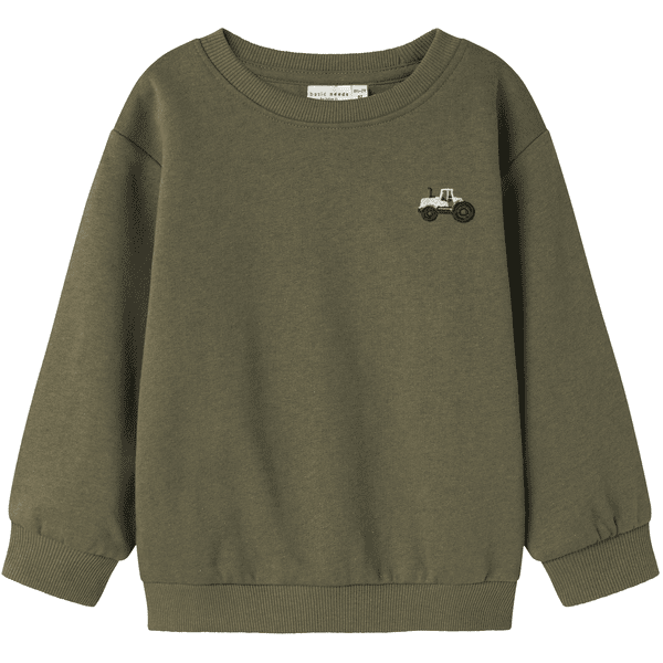 name it Sweatshirt Nmmvallen Dusty Olive