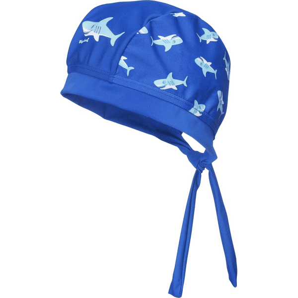 PLAYSHOES Bandana, Garçons, protection UV, Requin, bleu marine