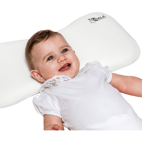 KOALA BABYCARE® Cuscino per bambini, da 12 mesi, bianco 