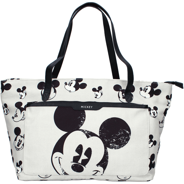 Kidzroom Shopping Tas Mickey Mouse Iets speciaals Sand pinkorblue.nl