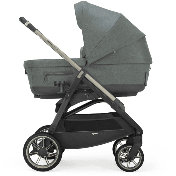 Inglesina Poussette trio combinée 3en1 Aptica Darwin Neptune Greyish châssis Iridium