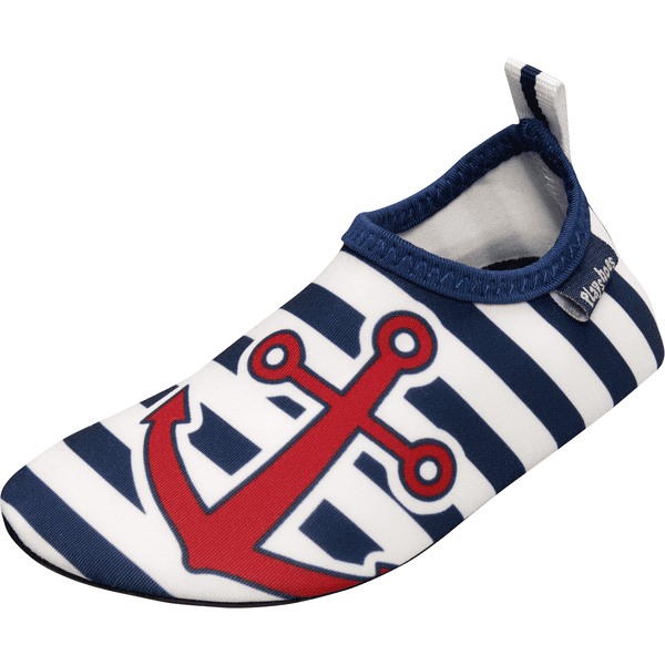 Playshoes Barfuß-Schuh marine/weiß 