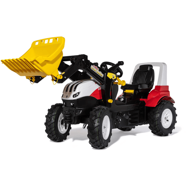 rolly®toys Kindertraktor rollyFarmtrac Premium II Steyr - rollyTrac Lader, rollyAir Tyres