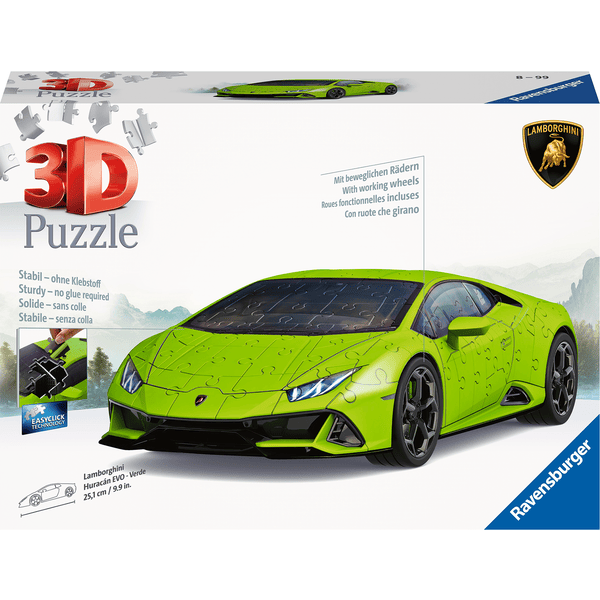 Ravensburger Lamborghini Huracán EVO - zielony