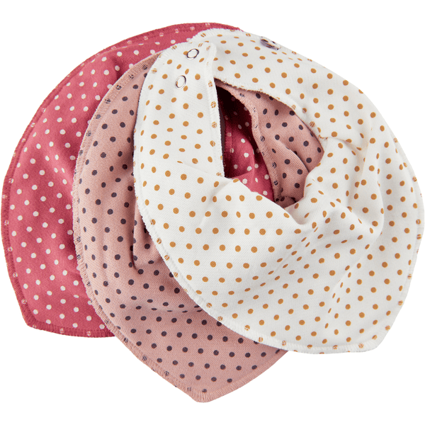 pippi Bandana 3-pakning Misty Rose