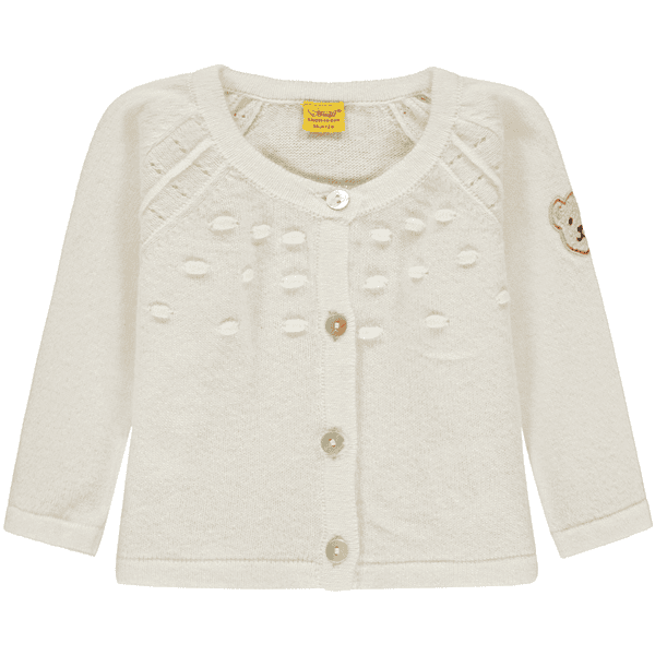 Steiff tyttöjen Cardigan, valkoinen