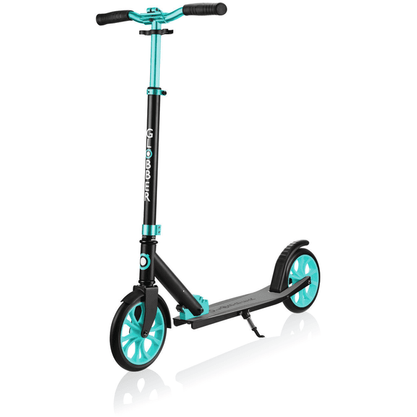 GLOBBER Patinete Scooter NL 205 negro-turquesa