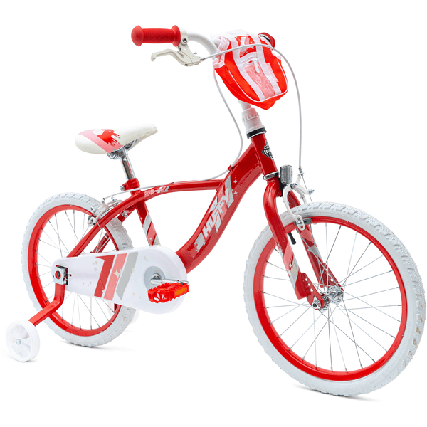 Huffy Fahrrad Glimmer 18 Zoll, Rot 