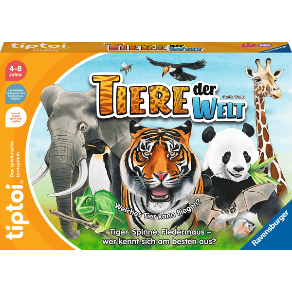 Ravensburger tiptoi® Tiere der Welt 