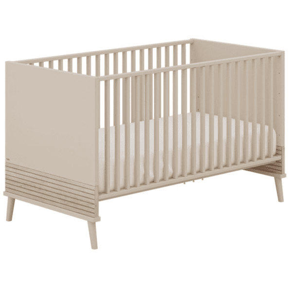 Modernes skandinavisches Babybett Cashmere Beige