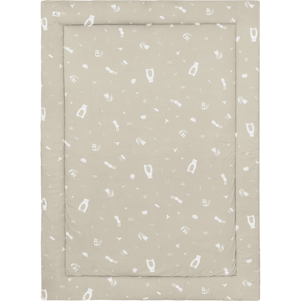 kindsgard Krabbeldecke legelig 100 x 135 cm taupe