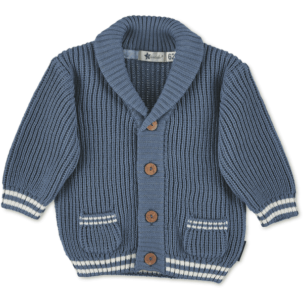 Sterntaler Strickjacke mittelblau