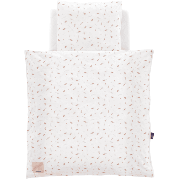 Träumeland Jersey-sängkläder Naturlieb rosa 80 x 80 cm