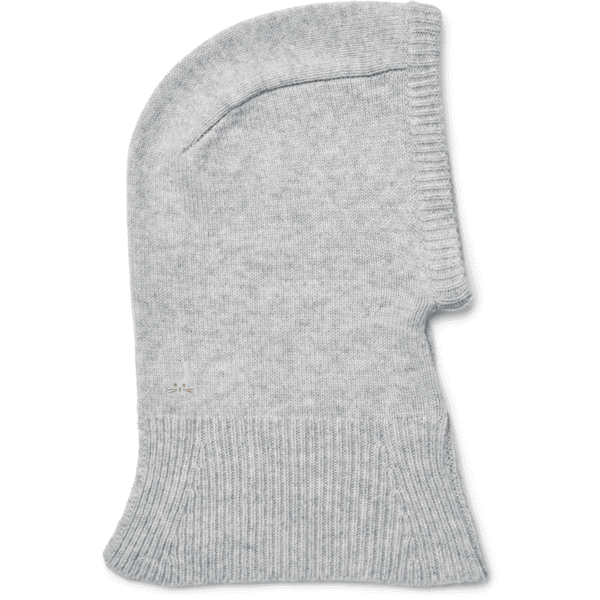 LIEWOOD Azalea Balaclava bonnet light grey melange 