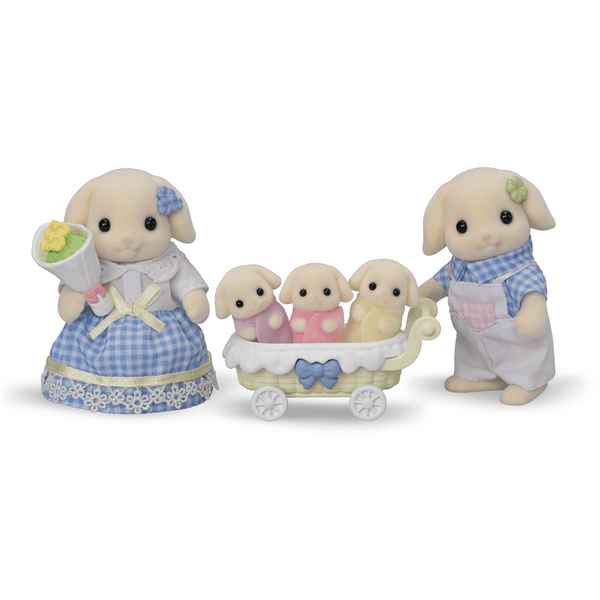 Sylvanian Families® Figurine famille lapin bélier 5735